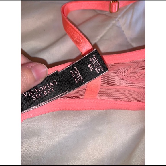 Bright coral Victoria secret bra - Picture 4 of 4